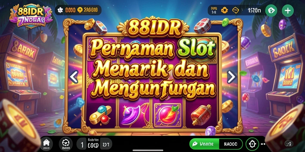 Tampilan gameplay menarik dari 88IDR dengan slot beragam.