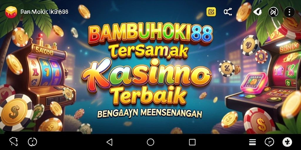 Screenshot gameplay Kasino BAMBUHOKI88 yang seru dan menghibur.