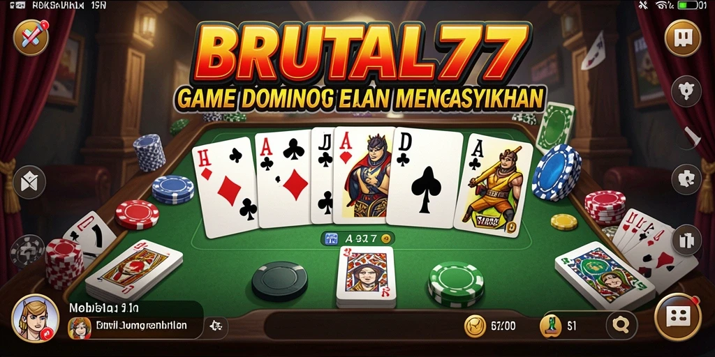 Tampilan gameplay seru di BRUTAL77 dengan berbagai fitur menarik.