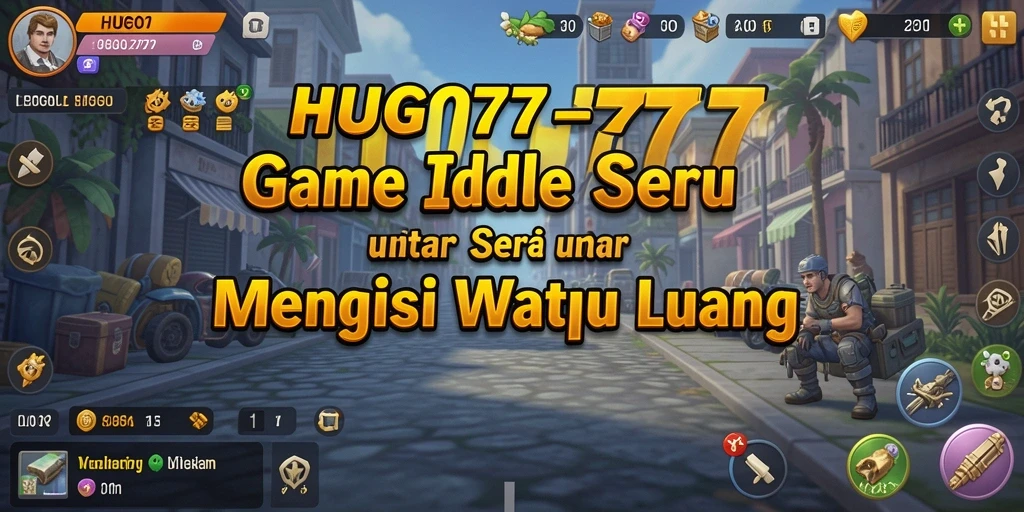 Tampilan gameplay HUGO77 yang menarik dalam mode Idle.