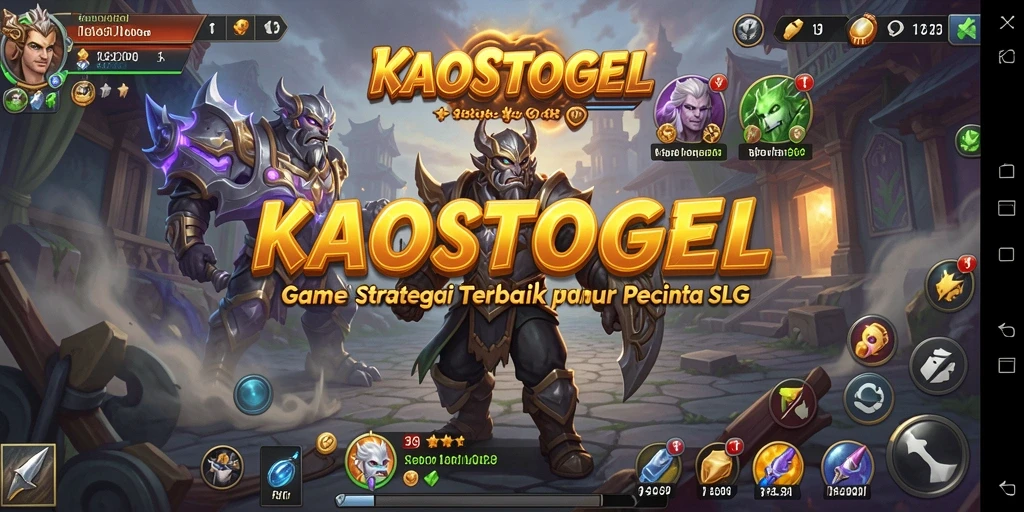 Menampilkan momen seru dalam gameplay KAOSTOGEL.