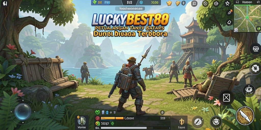Gameplay menakjubkan dari LUCKYBEST88 dalam dunia terbuka.