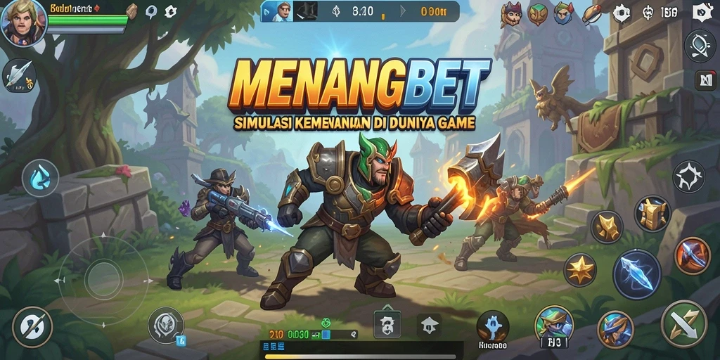 Screenshot gameplay MENANGBET dengan aksi menegangkan dan interaksi pemain.