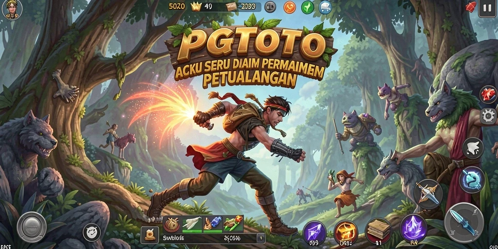 Tampilan gameplay PGTOTO yang penuh aksi dan seru.