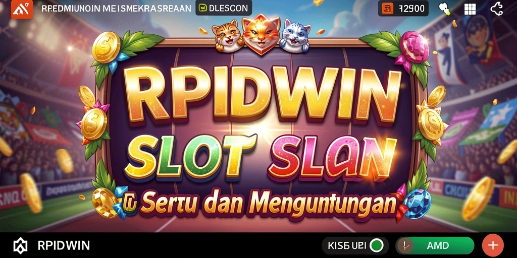Tampilan gameplay RPIDWIN yang menarik dan penuh warna.