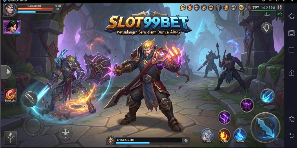 Tampilan gameplay menarik dari SLOT99BET yang penuh aksi.