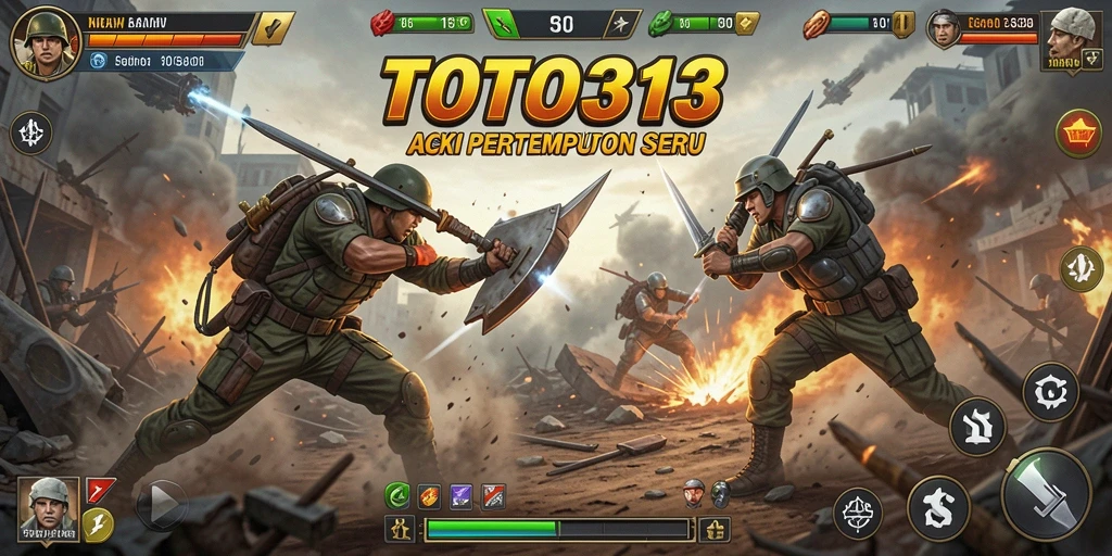 Tampilan gameplay seru dan menegangkan dari TOTO313.