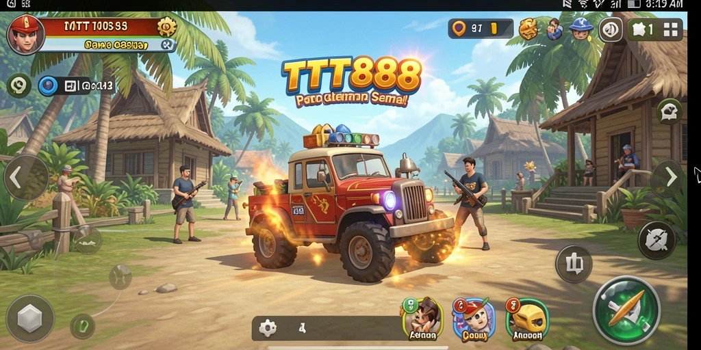 Gameplay TTT888 yang seru dan penuh tantangan.