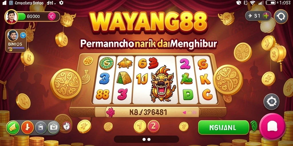Screenshot gameplay WAYANG88 menunjukkan momen menarik permainan Bingo.