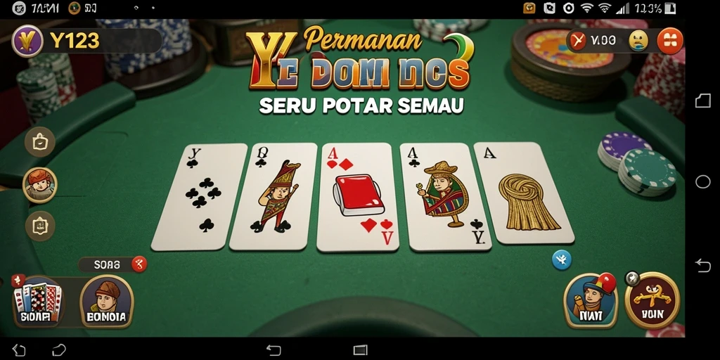 Tampilan gameplay seru di YY123 dengan suasana kompetitif.